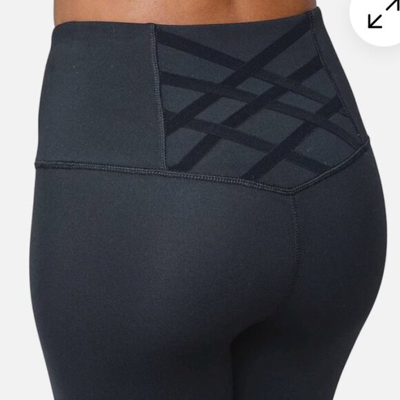 Yogalicisous Lux Criss Cross Back Leggings - Picture 1 of 9